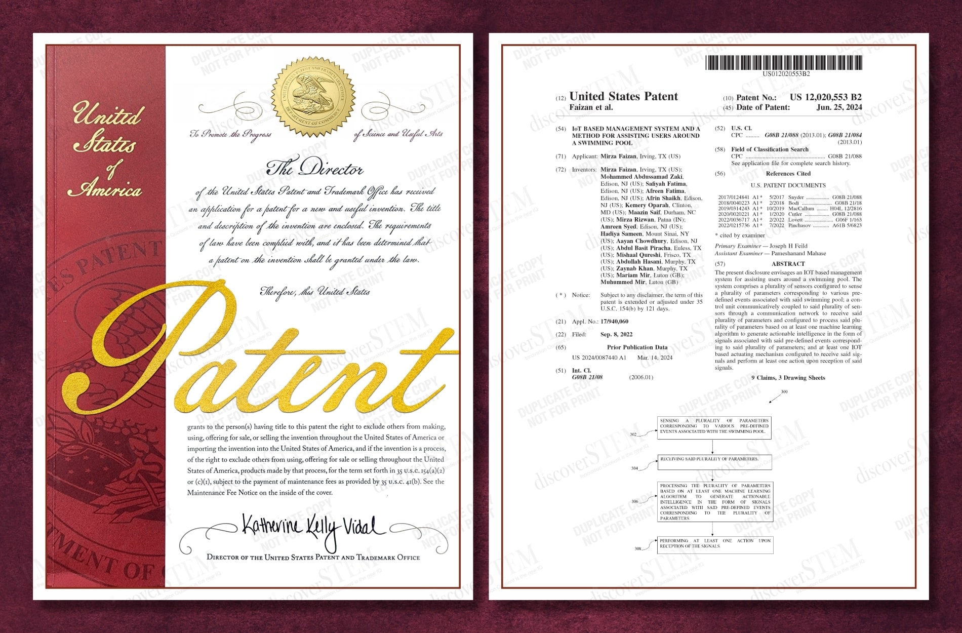 Pool Patenting An IOT-Based management system and a method for assisting users around ...